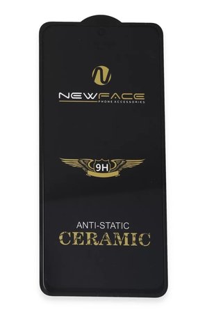 Newface Xiaomi Redmi 15 4G 3D Antistatik Seramik Nano Ekran Koruyucu - Siyah