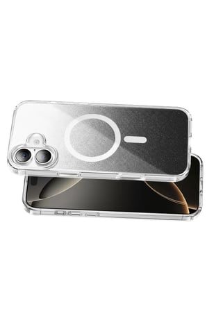 Onegif Apple iPhone 17 Sora Simli Magsafe Kapak - Siyah