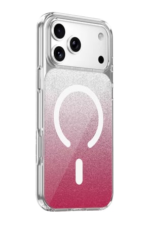 Onegif Apple iPhone 17 Pro Sora Simli Magsafe Kapak - Kırmızı