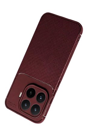 Newface Xiaomi Mi 17T Pro Auto Focus Karbon Kapak - Bordo