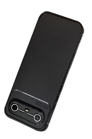 Newface Tecno Spark Slim 5G Auto Focus Karbon Kapak - Siyah