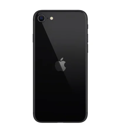 iPhone SE 2020 Batarya Pil Kapağı (Siyah)