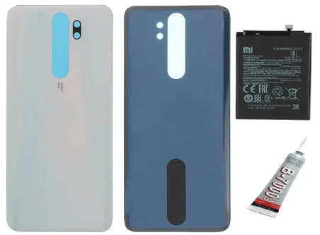 REDMİ NOTE 8 PRO ARKA BATARYA KAPAĞI ,BATARYA VE B