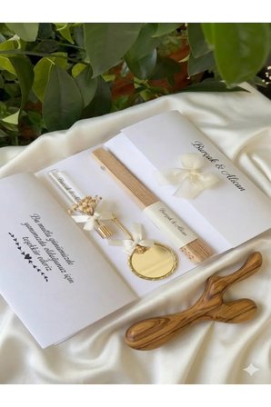 Kişiye Özel İsim Baskılı Hediyelik Set | Oda Kokusu, Yelpaze ve Ayna | Nişan, Söz, Nikah, Kına Hatırası