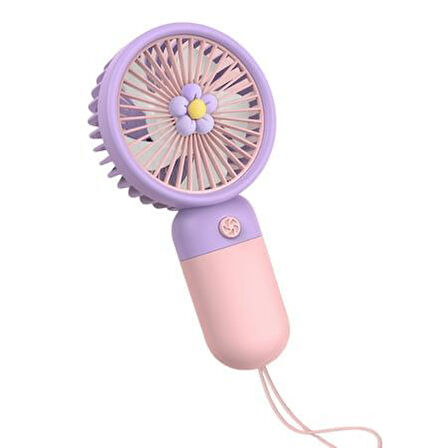 Şarjlı El Fanı Taşınabilir Mini Usb Fan Portatif Vantilatör 