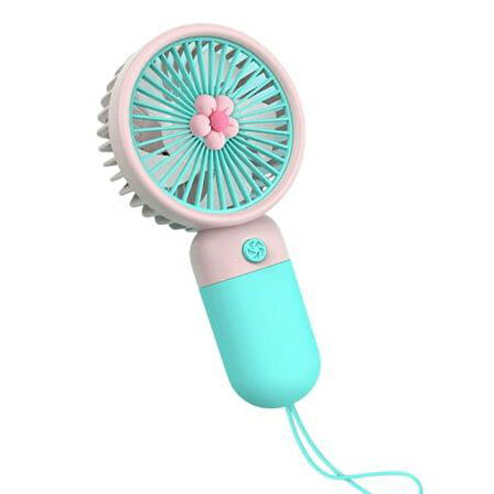 Şarjlı El Fanı Taşınabilir Mini Usb Fan Portatif Vantilatör 