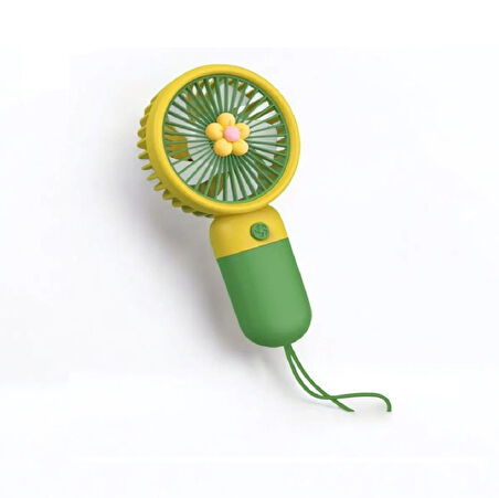 Şarjlı El Fanı Taşınabilir Mini Usb Fan Portatif Vantilatör 