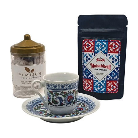 Bayram Hediye Kutusu- Kahve ve Lokumlu Özel Set