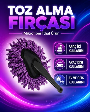 Toz Alma Fırçası Mikrofiber
