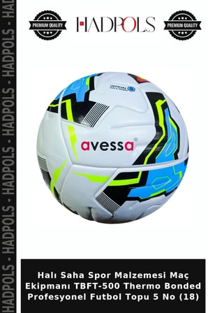 Halı Saha Spor Malzemesi Maç Ekipmanı TBFT-500 Thermo Bonded Profesyonel Futbol Topu 5 No (18)