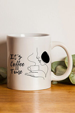 Siyah Defter & Baskılı Kupa & Gümüş Renk Detaylı Tükenmez Kalem Hediye Seti