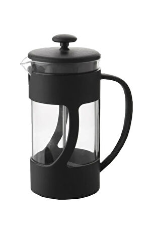 Siyah French Press & Yıldızlı Kupa & Godiva Napoliten Çikolata Hediye Seti