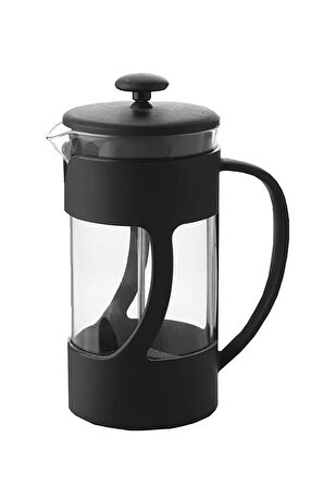 Siyah Kupa & 350ml Siyah Renk French Press Hediye Seti