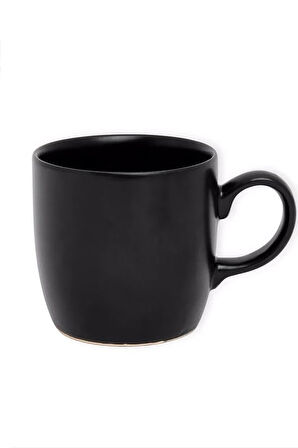 Siyah Kupa & 350ml Siyah Renk French Press Hediye Seti