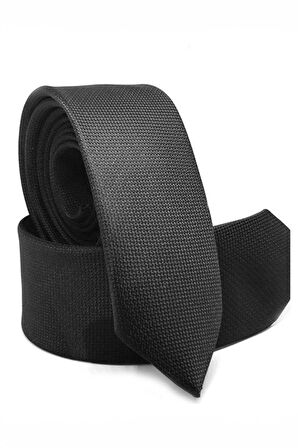 Kol Düğmesi & Siyah Kravat & Kravat İğnesi Hediye Seti