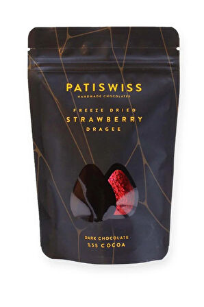 Puantiyeli Fular & French Press & Patiswiss Çilek Draje & Colombian Taze Filtre Kahve Hediye Seti