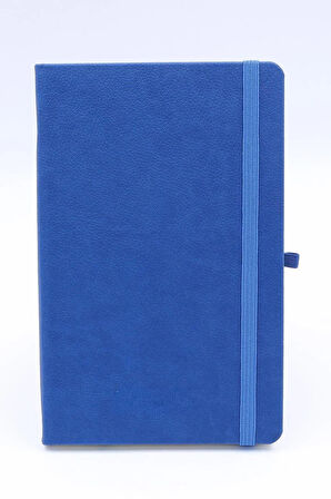 Mavi Defter & Kalın Siyah Renk Touch Pen & Siyah Mat Kupa & Godiva Çikolata Hediye Seti