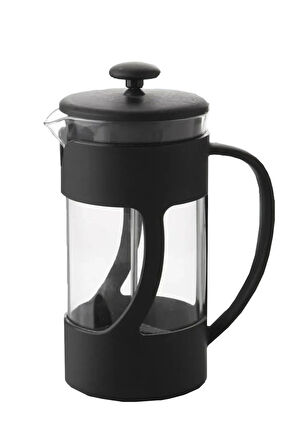 French Press-Siyah Kupa-Alerya Brazil Filtre Kahve-Papyonlu Ayıcık Anahtarlık-Bardak Mum Hediye Seti