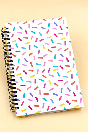 Konfeti Defter-Pembe Tükenmez Kalem-Peluş 600 ML Pembe Matara-Rebul Bouquet Kolonya Hediye Seti