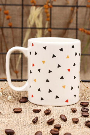 Kahverengi Defter-Geometrik Detaylı Kupa-Gold Roller Kalem-Sukulent Çiçek-Kurabiye Hediye Seti