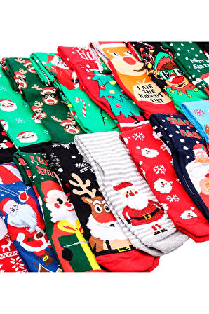 Happy New Year Taç & Yılbaşı Çorabı & Kar Küresi & Mini Yılbaşı Ayıcık Yeni Yıl Hediye Seti