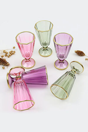 Türk Kahvesi Fincanı & Kahve Yanı Su Kadehi & Yaprak Detaylı Fular Hediye Seti