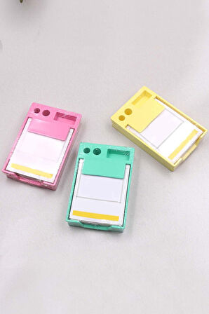 Touch Pen & Mini Not Defteri & Peluş Kılıflı Cam Matara & Yapışkanlı Notluk & Bloknot Hediye Seti