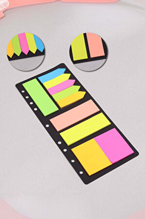 Touch Pen & Mini Not Defteri & Peluş Kılıflı Cam Matara & Yapışkanlı Notluk & Bloknot Hediye Seti