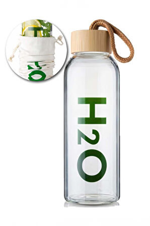 Bez El Çantası-Mini Not Defteri-Bambu Cam Matara-Rose Tükenmez Kalem-Mini Kolonya Hediye Seti