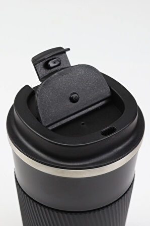 500ml Silikon Detaylı Çelik Termos