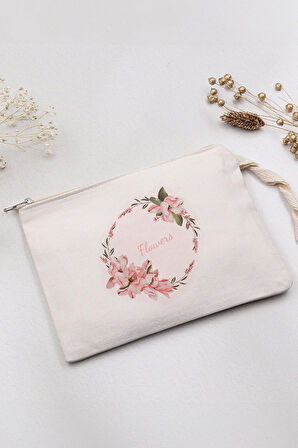 Ham Bez El Çantası & Pembe Tasarım Fular & Wish of Love Parfüm Kadına Hediye Seti