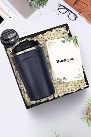 Özel Kutusunda Dereceli 350 ML Çelik Termos