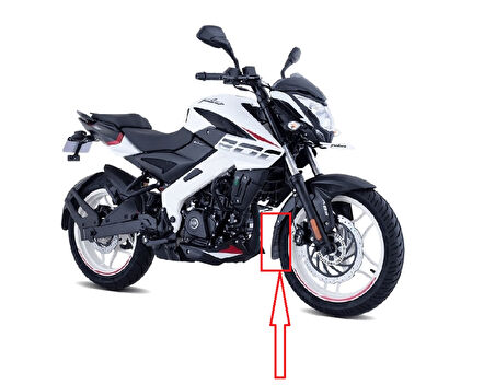 Bajaj Pulsar 200 NS Ön Çamurluk Uzatıcı