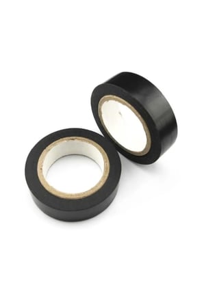 3 Adet Elektrik İzole Bant – Siyah PVC İzolasyon Bandı, Kablo Sarma, Yalıtım, Halogen Free, Electrical Tape
