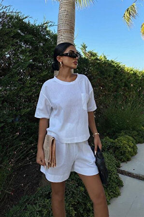 Yonca Moda Evi Freesia Regular Tişört Takım 9348-08