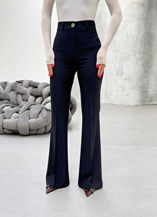 Yonca Moda Evi 230 Gr Poly Viscose Full Lycra İspanyol Paça Pantolon