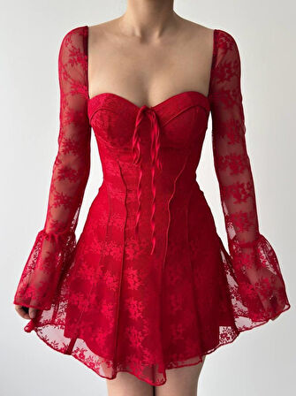 Yonca Moda Evi Evita Mini Elbise