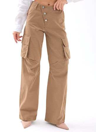 Yonca Moda Evi 6485 PANTOLON-CAMEL