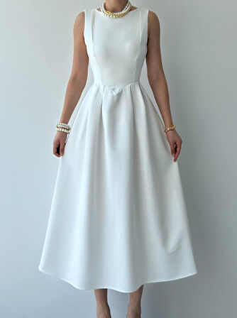 Yonca Moda Evi Bea Midi Elbise