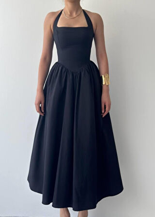 Yonca Moda Evi Fedra Midi Elbise