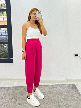 Yonca Moda Evi Kadın Yüksek Bel Hürrem Pantolon