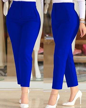 Yonca Moda Evi Kadın çima Detay Ithal Krep Pantolon
