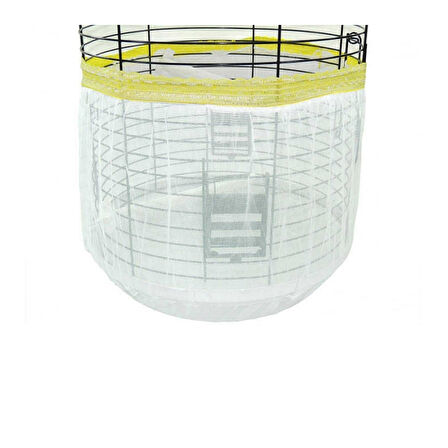 Yonca Moda Evi Kafes Tülü Küçük Boy Oval 46 cm-112 cm Small - 712509-1453