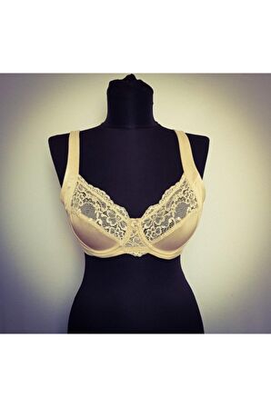 3 ADET YENİ İNCİ 1635 SÜNGERSİZ TELLİ DANTELLİ TOPARLAYICI SÜTYEN