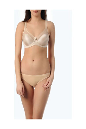 Ten Rengi Telli Süngersiz Toparlayıcı Sütyen