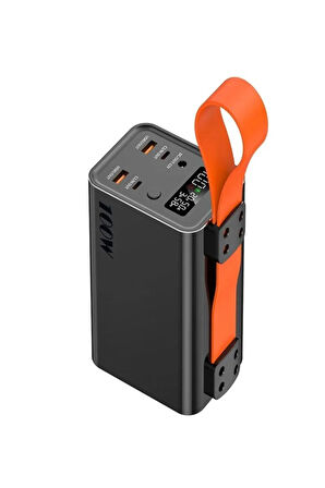 Mini Taşınabilir El Fener Pd100w Destekli 30.000 Mah Powerbank Hızlı Şarj Destekli