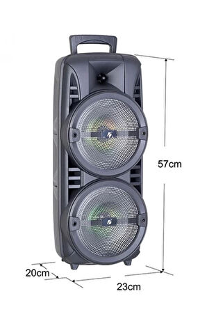 -1745 8 İnch* 2 Bluetooth Hoparlör