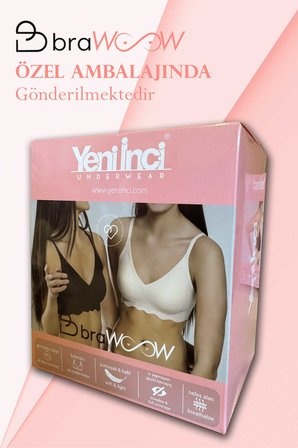 Yeni İnci YENİ İNCİ BALENSİZ DOLGUSU ÇIKAN HAFİF SÜTYEN BR100