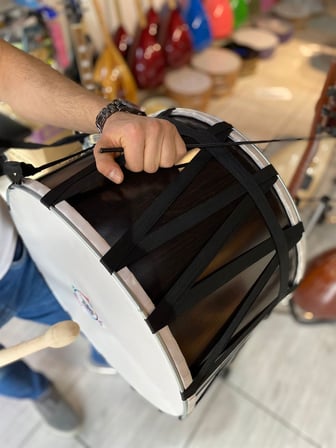 Yankı 45 Cm Kontrplak Davul (TOKMAK+ÇUBUK HEDİYELİ)