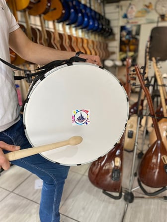 Yankı 45 Cm Kontrplak Davul (TOKMAK+ÇUBUK HEDİYELİ)